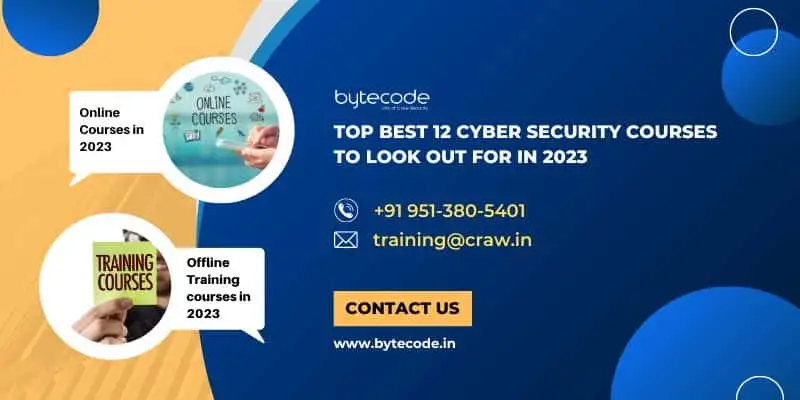 Top Best 12 Cyber Security Courses in Delhi