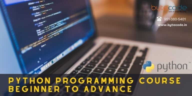 Python Programming Course Beginner to Advance in India [Updated 2025]