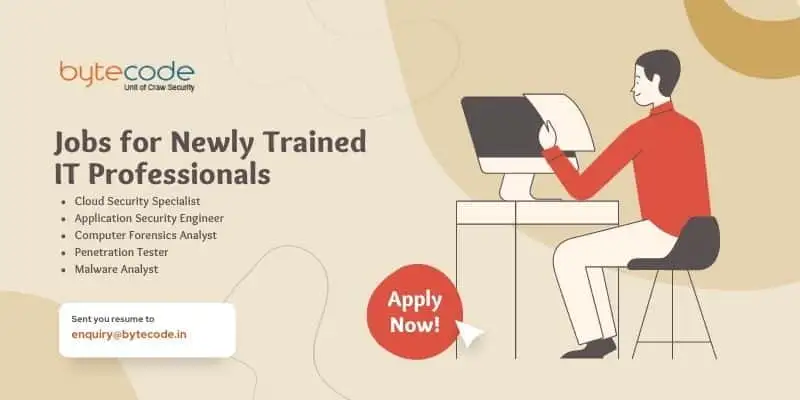 Jobs for Newly Trained IT Professionals