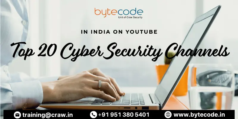 image of the Top 20 YouTube Channels for Cyber Security in India
