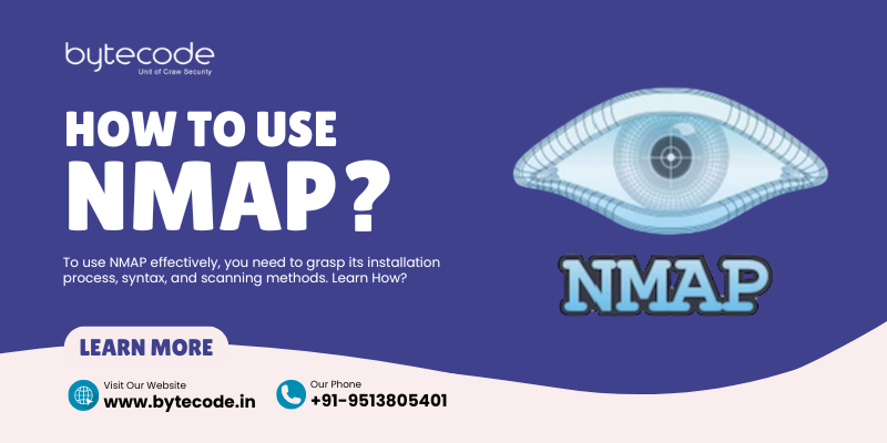 Understand methods to learn how to use nmap. 